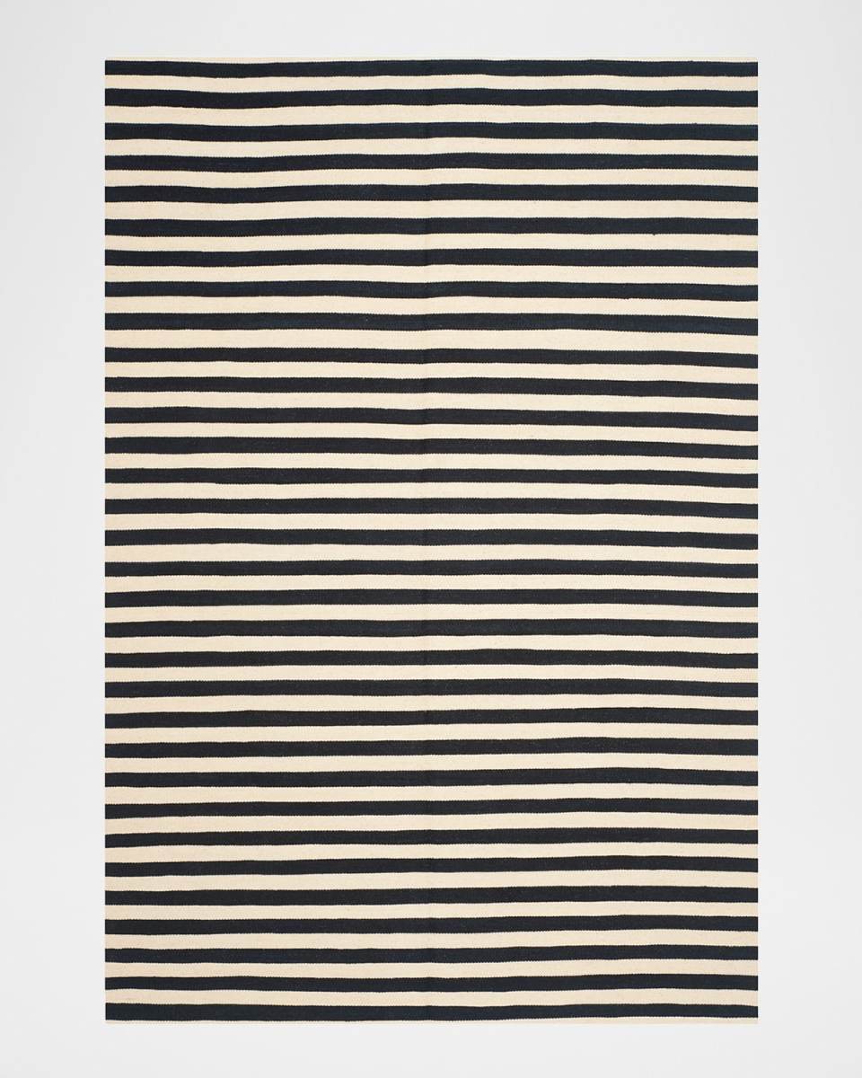 Celeste Stripe Hand-Woven Rug, 6' x 9'
